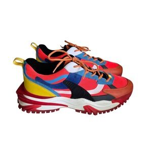 Javi Hero Mens Size 12 Chunky Sneakers Shoes Colorful Bold Urban Inspired